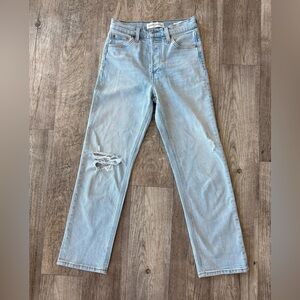 The Arlo Hi-rise Straight Jean - Size 25 / 28L